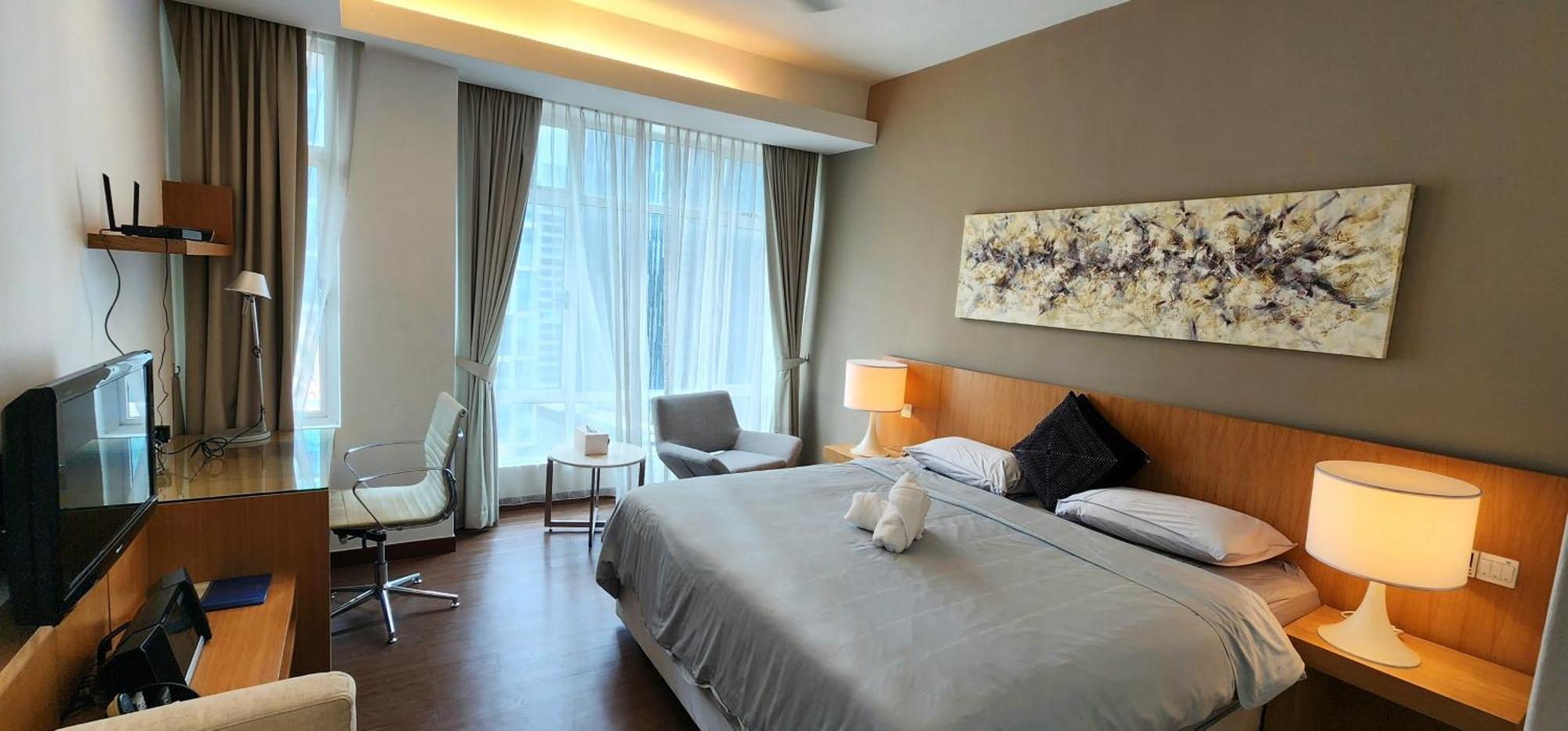 Cozy Super King Bed Studio Walking To Petronas Klcc Kuala Lumpur Buitenkant foto